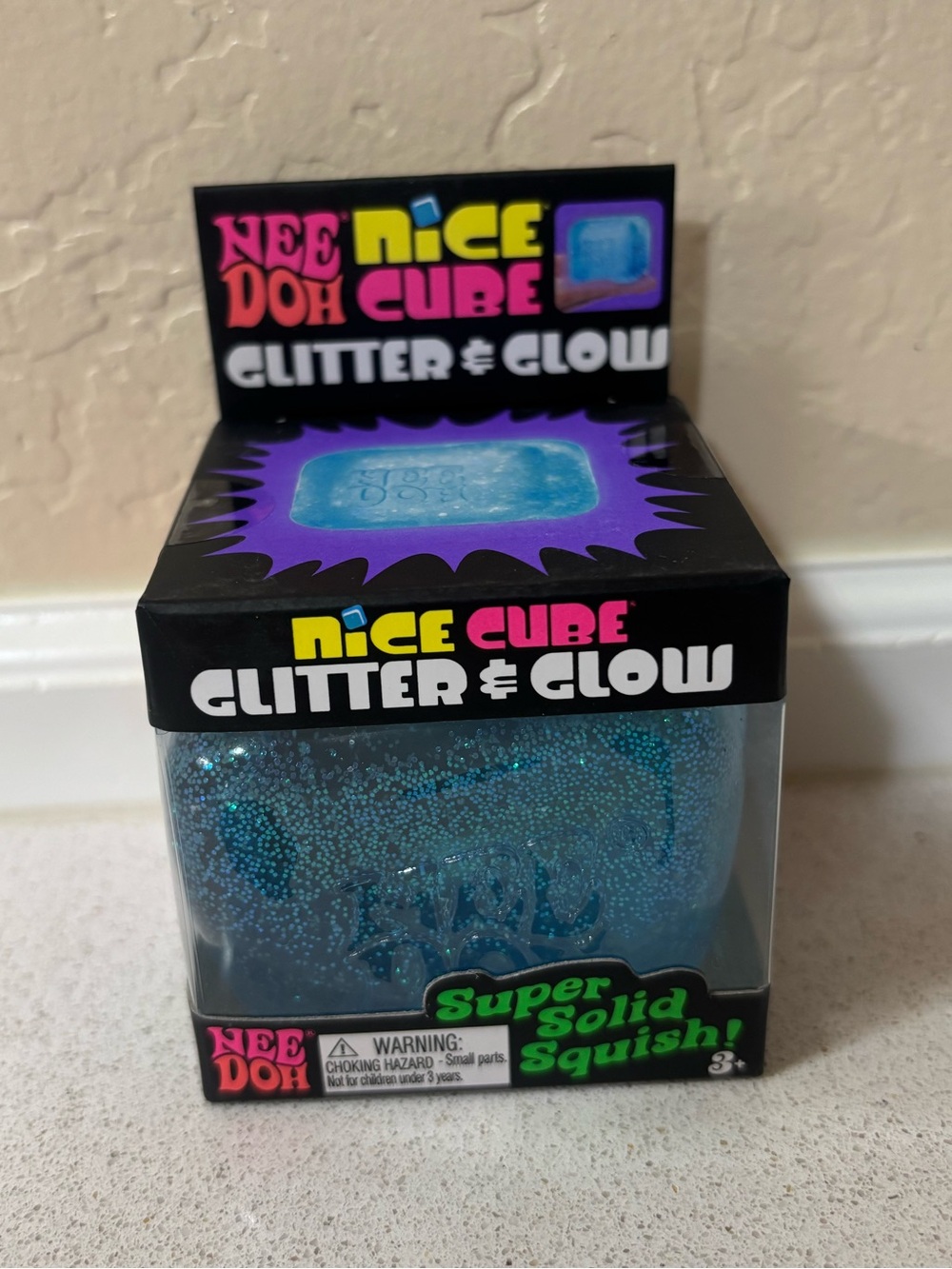 Needoh Nice Cube Glitter & Glow